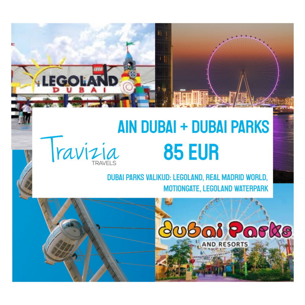 Ain Dubai ja Dubai Parks and Resort